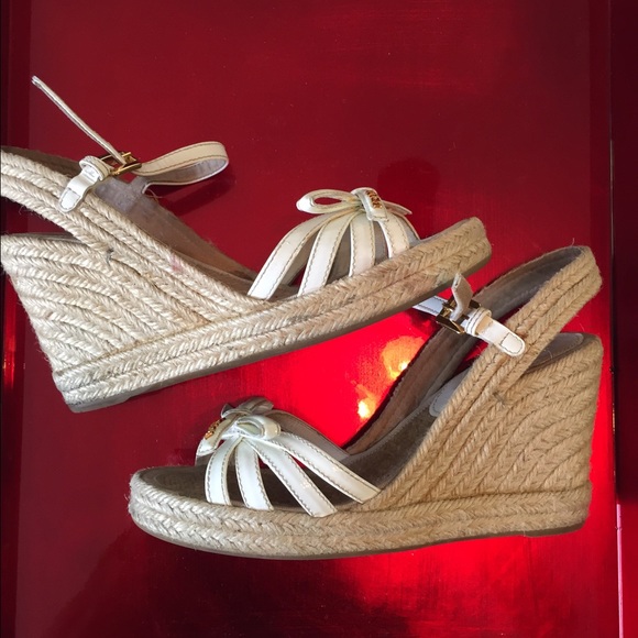 Prada white wedges size 39 - Picture 2 of 8